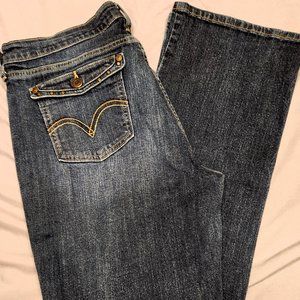 Women's Levi 515 Bootcut Jeans, Size 12L, Blue